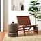 Glitzhome® 17" Multifunctional Faux Terrazzo Stool